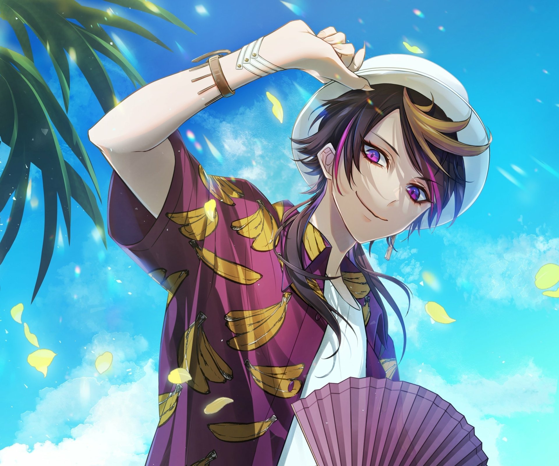 Download Luxiem Shu Yamino Anime Virtual Youtuber HD Wallpaper