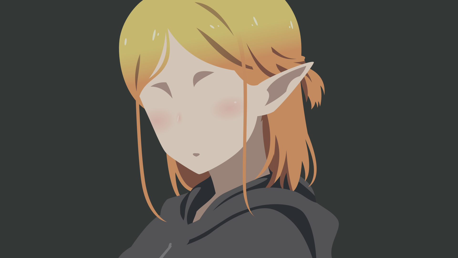 Download Tsundere Elf Anime Uncle From Another World 4k Ultra HD Wallpaper by Dragon-LV