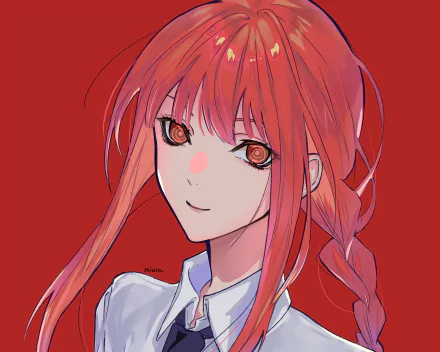 Makima (Chainsaw Man) Anime Chainsaw Man HD Desktop Wallpaper | Background Image