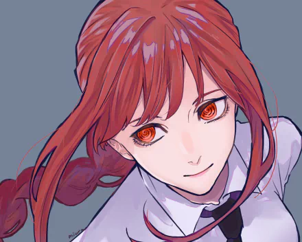 Makima (Chainsaw Man) Anime Chainsaw Man HD Desktop Wallpaper | Background Image