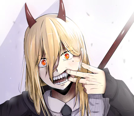 Power (Chainsaw Man) Anime Chainsaw Man HD Desktop Wallpaper | Background Image