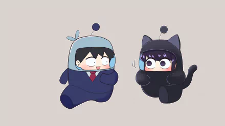 Komi Shouko Tadano Hitohito Anime Komi Can't Communicate HD Desktop Wallpaper | Background Image