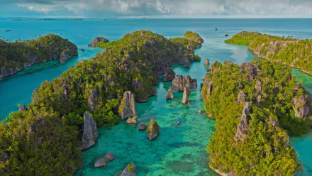  Misool Island, one of the four major islands in the Raja Ampat Islands in West Papua, Indonesia by Elsy Saldek