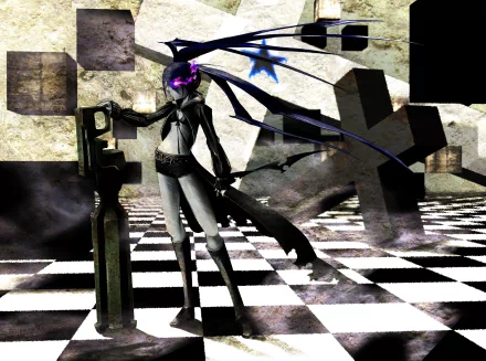 Insane Black Rock Shooter Anime Black Rock Shooter HD Desktop Wallpaper | Background Image