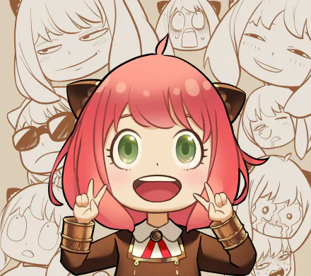 Anya Forger Anime Spy x Family HD Desktop Wallpaper | Background Image