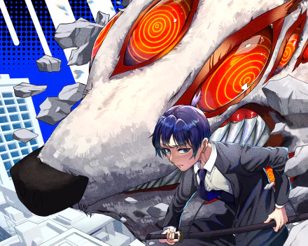 Fox Devil Chainsaw Man Desktop Wallpapers Phone Wallpaper PFP Thumb 440 1264257.webp