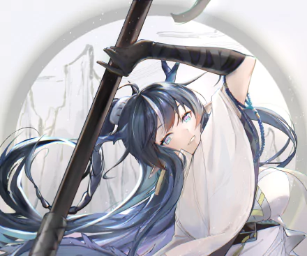 Ling (Arknights) video game Arknights HD Desktop Wallpaper | Background Image