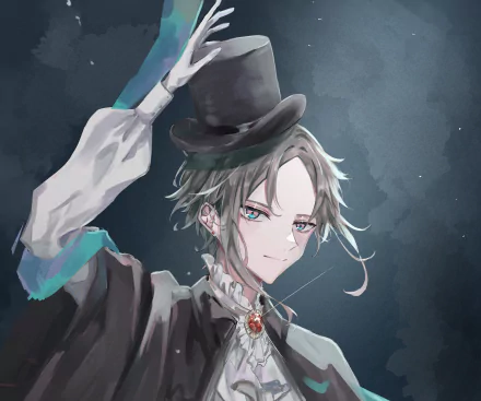 Luxiem Mysta Rias Anime Virtual Youtuber HD Desktop Wallpaper | Background Image