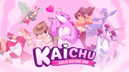 video game Kaichu - The Kaiju Dating Sim HD Desktop Wallpaper | Background Image