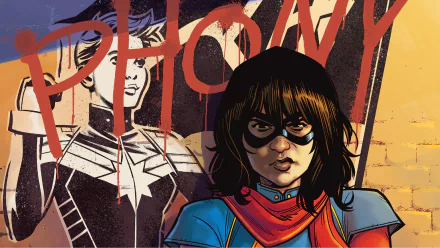Kamala Khan Comic Ms. Marvel HD Desktop Wallpaper | Background Image