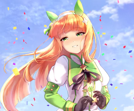 Silence Suzuka Anime Uma Musume: Pretty Derby HD Desktop Wallpaper | Background Image