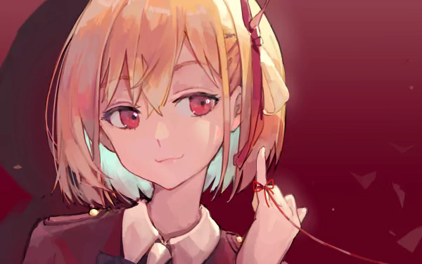 Chisato Nishikigi Anime Lycoris Recoil HD Desktop Wallpaper | Background Image