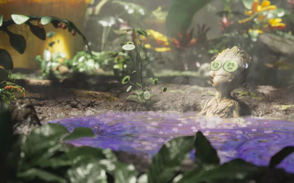 Baby Groot TV Show I Am Groot HD Desktop Wallpaper | Background Image