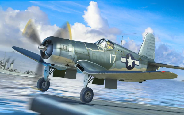 military Vought F4U Corsair HD Desktop Wallpaper | Background Image