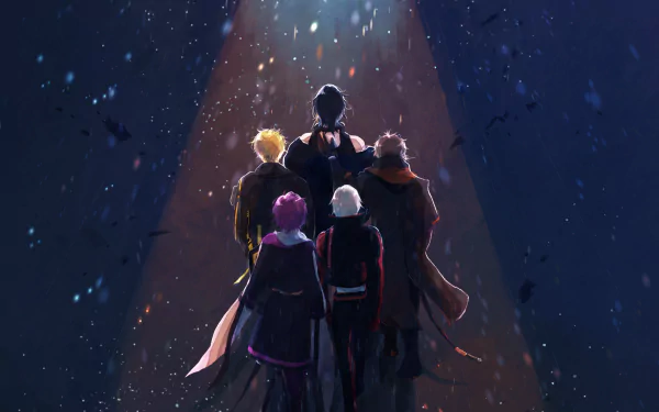 Noctyx Anime Virtual Youtuber HD Desktop Wallpaper | Background Image