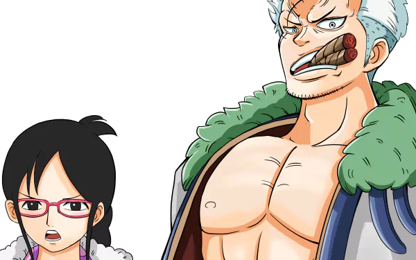 Smoker (One Piece) Tashigi (One Piece) Anime One Piece HD Desktop Wallpaper | Background Image