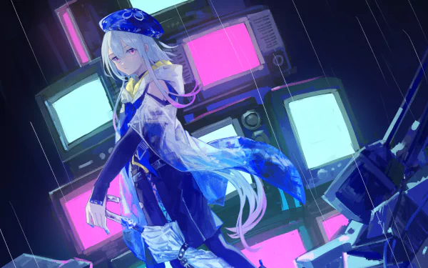 Mizuki (Arknights) video game Arknights HD Desktop Wallpaper | Background Image