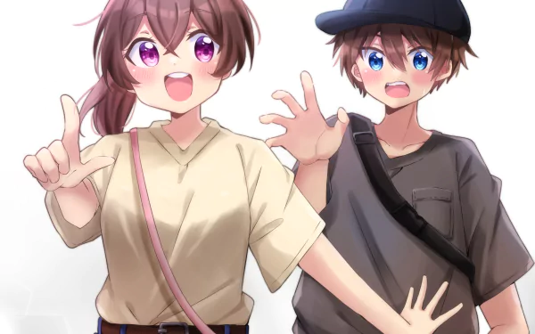 Shinada Takumi Nagomi Yui Anime Delicious Party Precure HD Desktop Wallpaper | Background Image