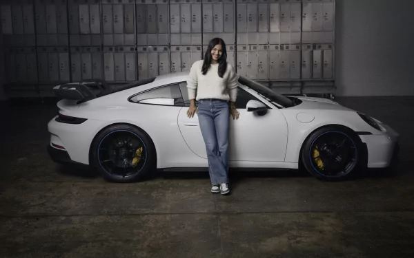 Porsche British tennis Emma Raducanu Sports HD Desktop Wallpaper | Background Image