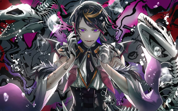 Luxiem Shu Yamino Anime Virtual Youtuber HD Desktop Wallpaper | Background Image