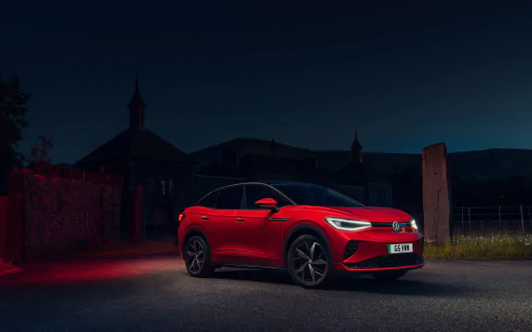 vehicle Volkswagen ID.5 HD Desktop Wallpaper | Background Image