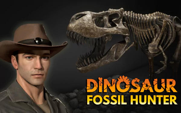 video game Dinosaur Fossil Hunter HD Desktop Wallpaper | Background Image