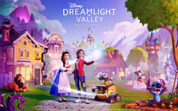 video game Disney Dreamlight Valley HD Desktop Wallpaper | Background Image