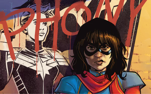 Kamala Khan Comic Ms. Marvel HD Desktop Wallpaper | Background Image