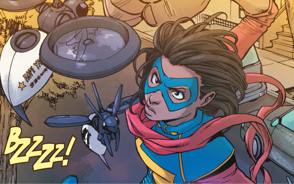 Kamala Khan Comic Ms. Marvel HD Desktop Wallpaper | Background Image
