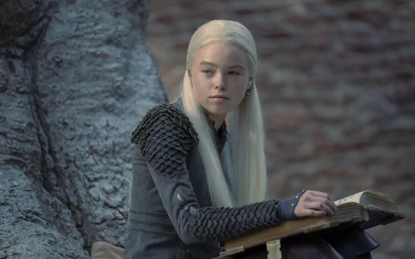 Milly Alcock Rhaenyra Targaryen TV Show House of the Dragon HD Desktop Wallpaper | Background Image
