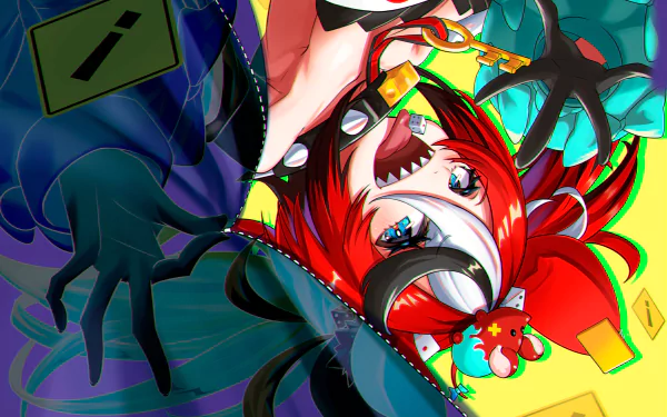 hololive Hakos Baelz Anime Virtual Youtuber HD Desktop Wallpaper | Background Image