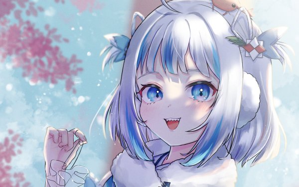 Anime Virtual Youtuber Gawr Gura Hololive HD Wallpaper | Background Image