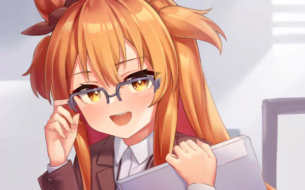 Mayano Top Gun Anime Uma Musume: Pretty Derby HD Desktop Wallpaper | Background Image