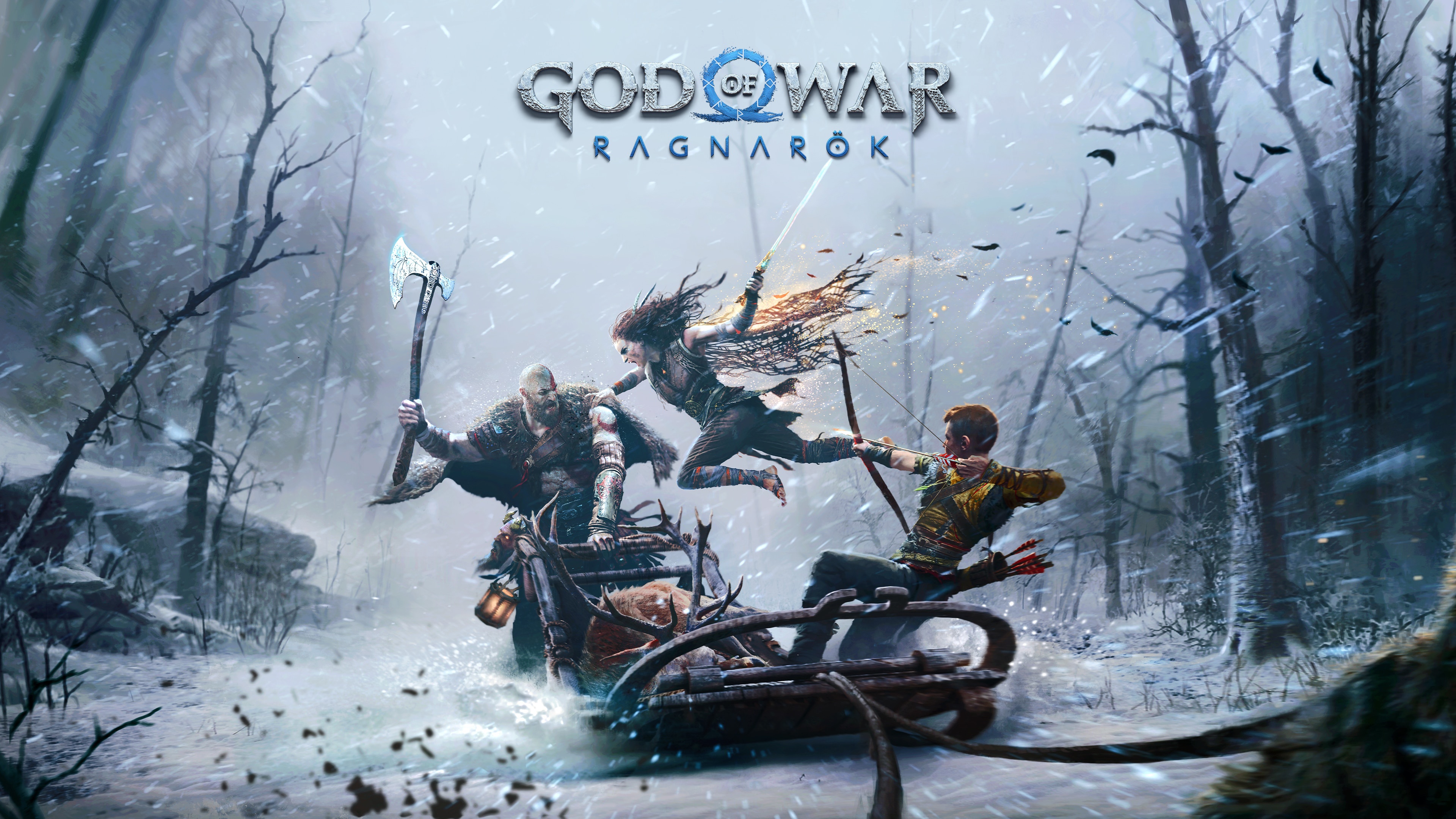 Download Video Game God Of War: Ragnarök HD Wallpaper By Laurits Rask