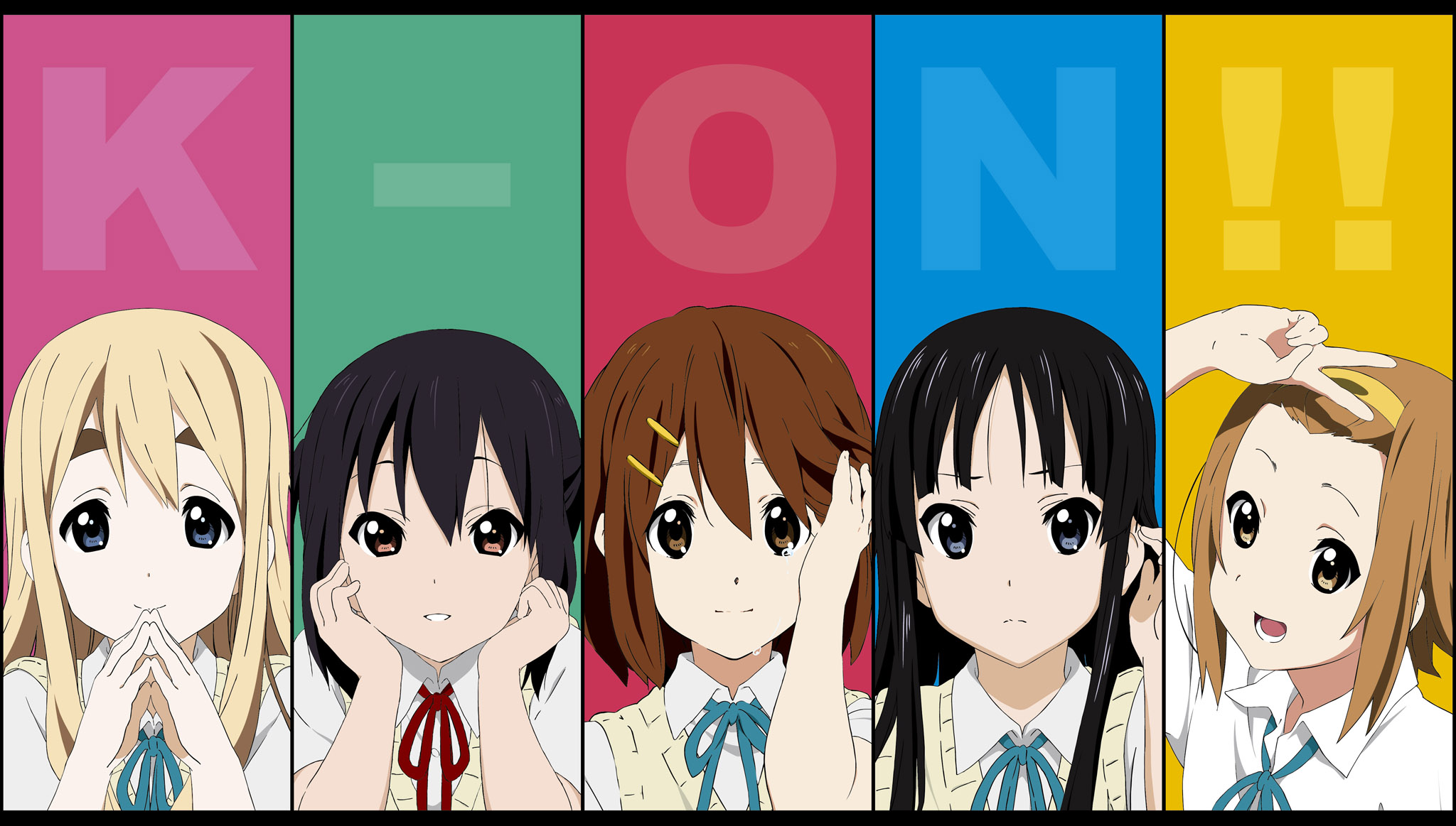 Download Kawaii Anime K-on! Characters Wallpaper