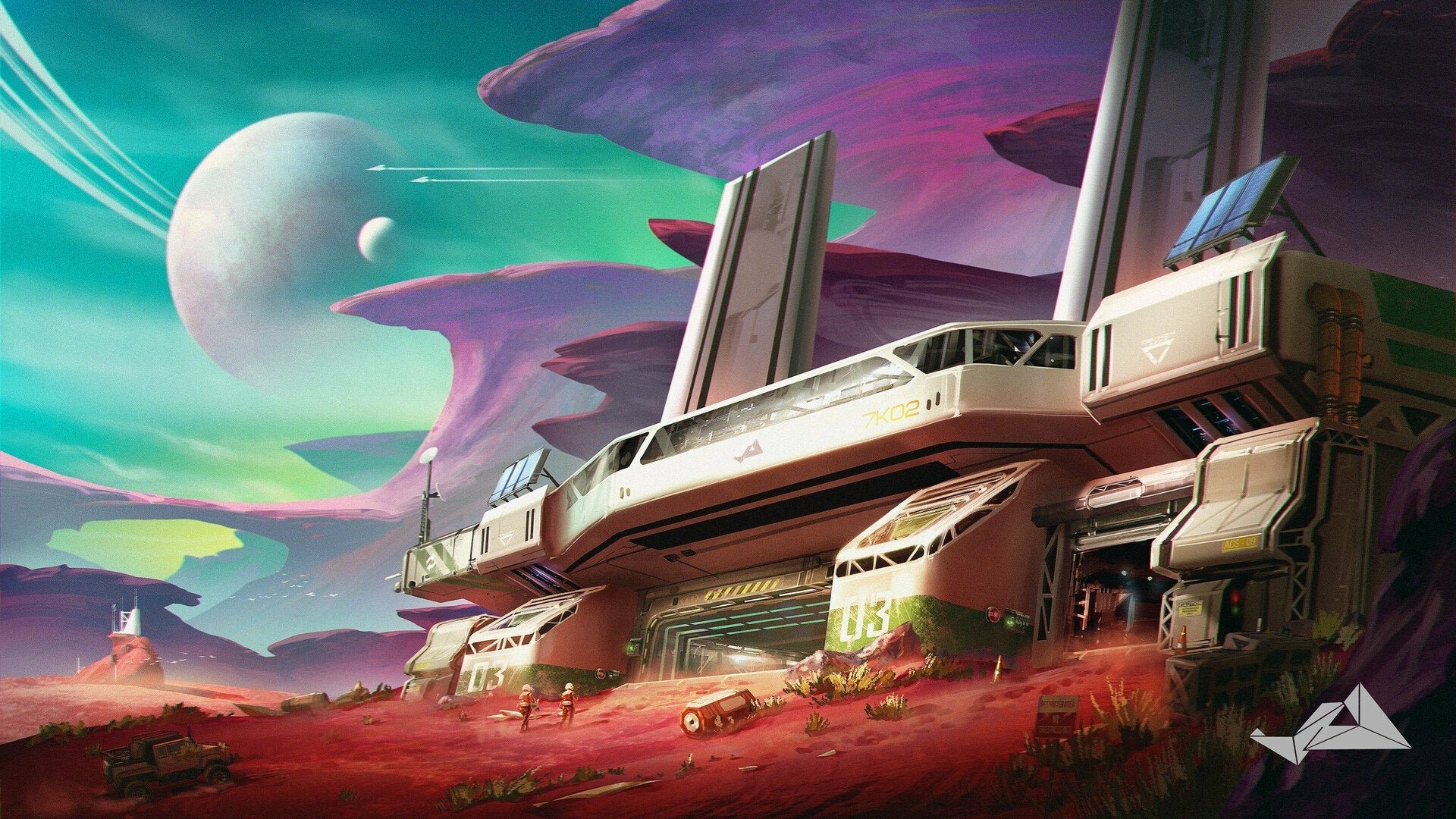 Download Sci Fi Building HD Wallpaper by Arijit Sarkar