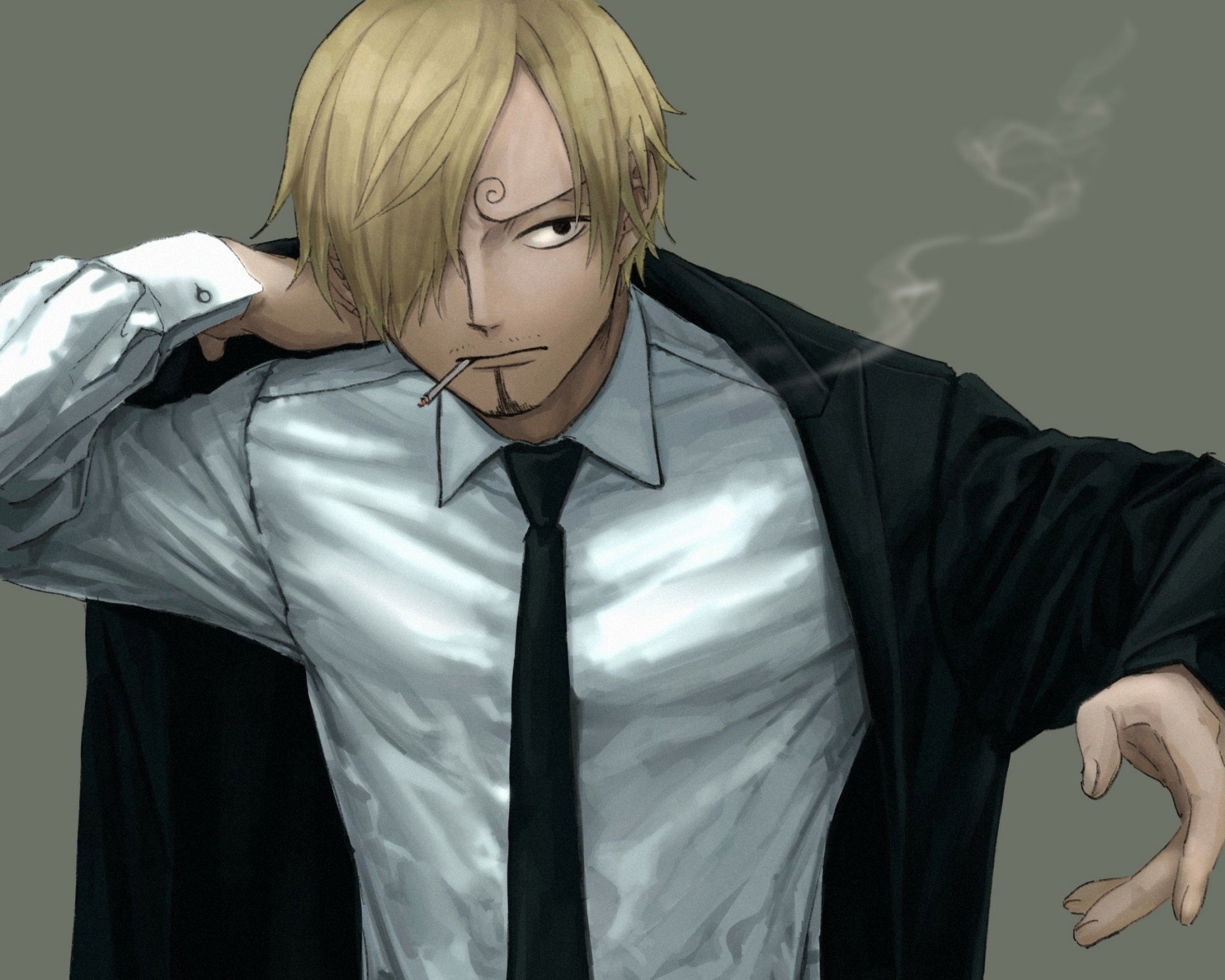 Download Sanji (One Piece) Anime One Piece HD Wallpaper by myaku