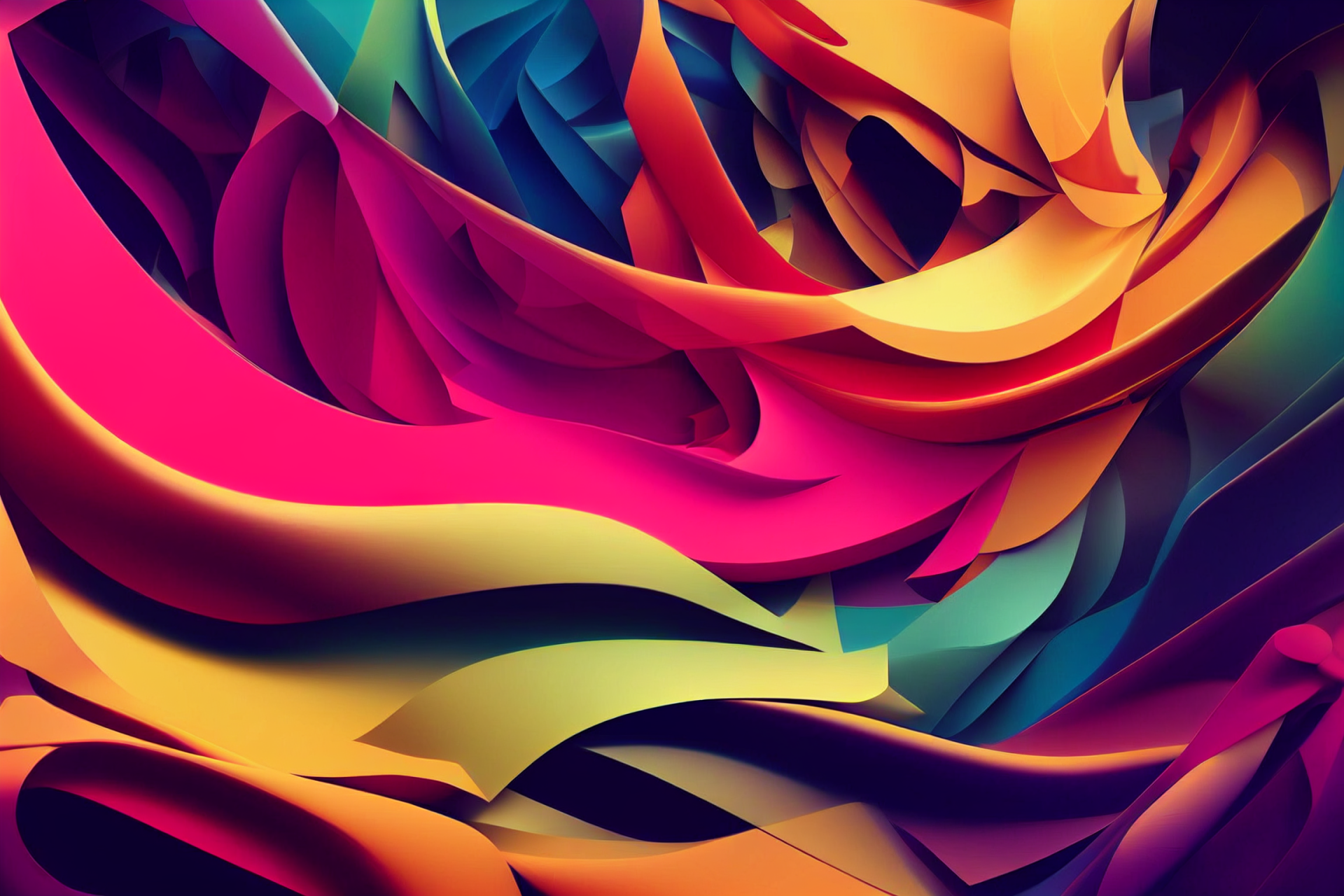 Abstract Wallpaper by saxonzs