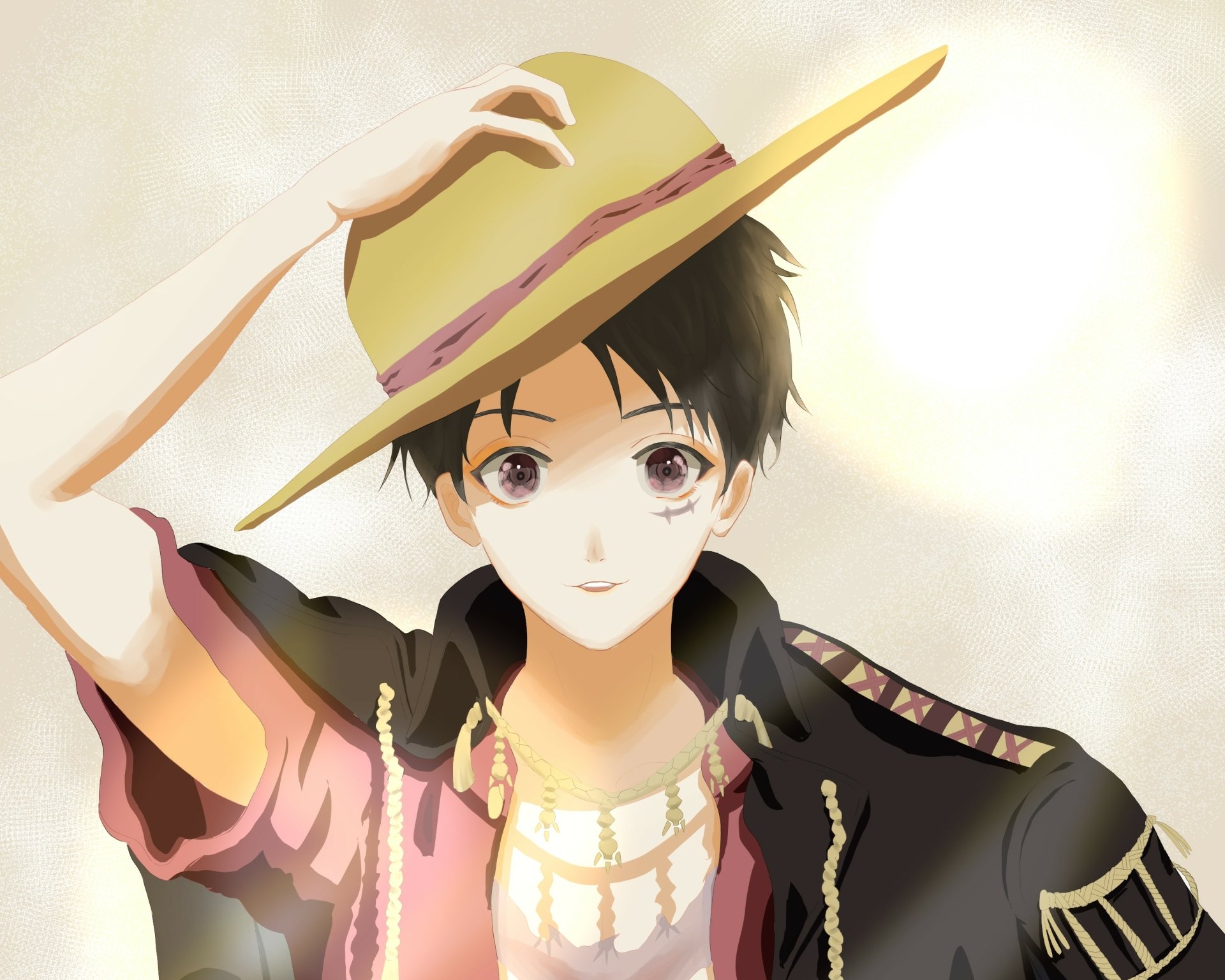 Download Monkey D. Luffy Anime One Piece HD Wallpaper by SINLY