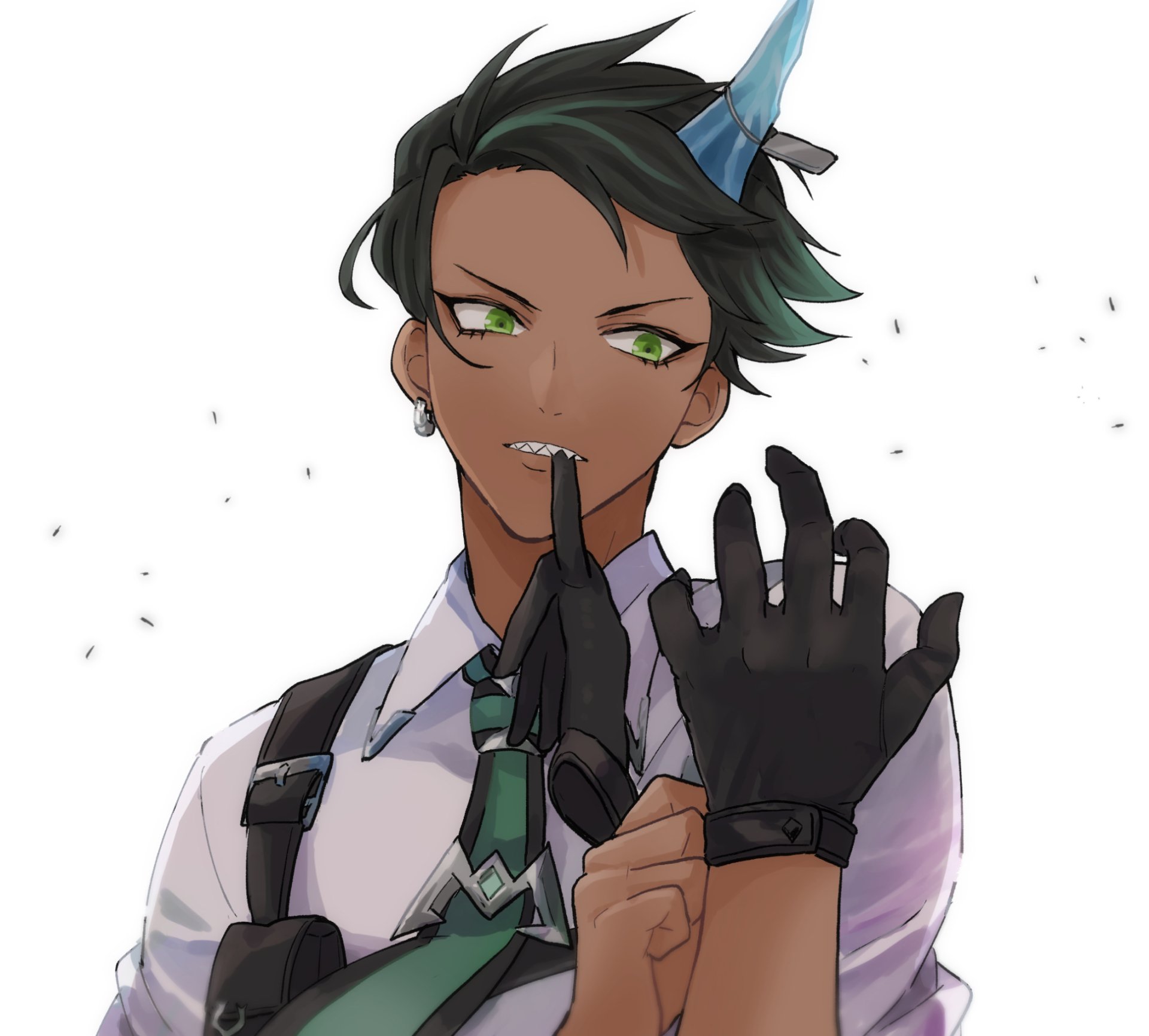 Download Holostars Aragami Ouga Anime Virtual Youtuber HD Wallpaper