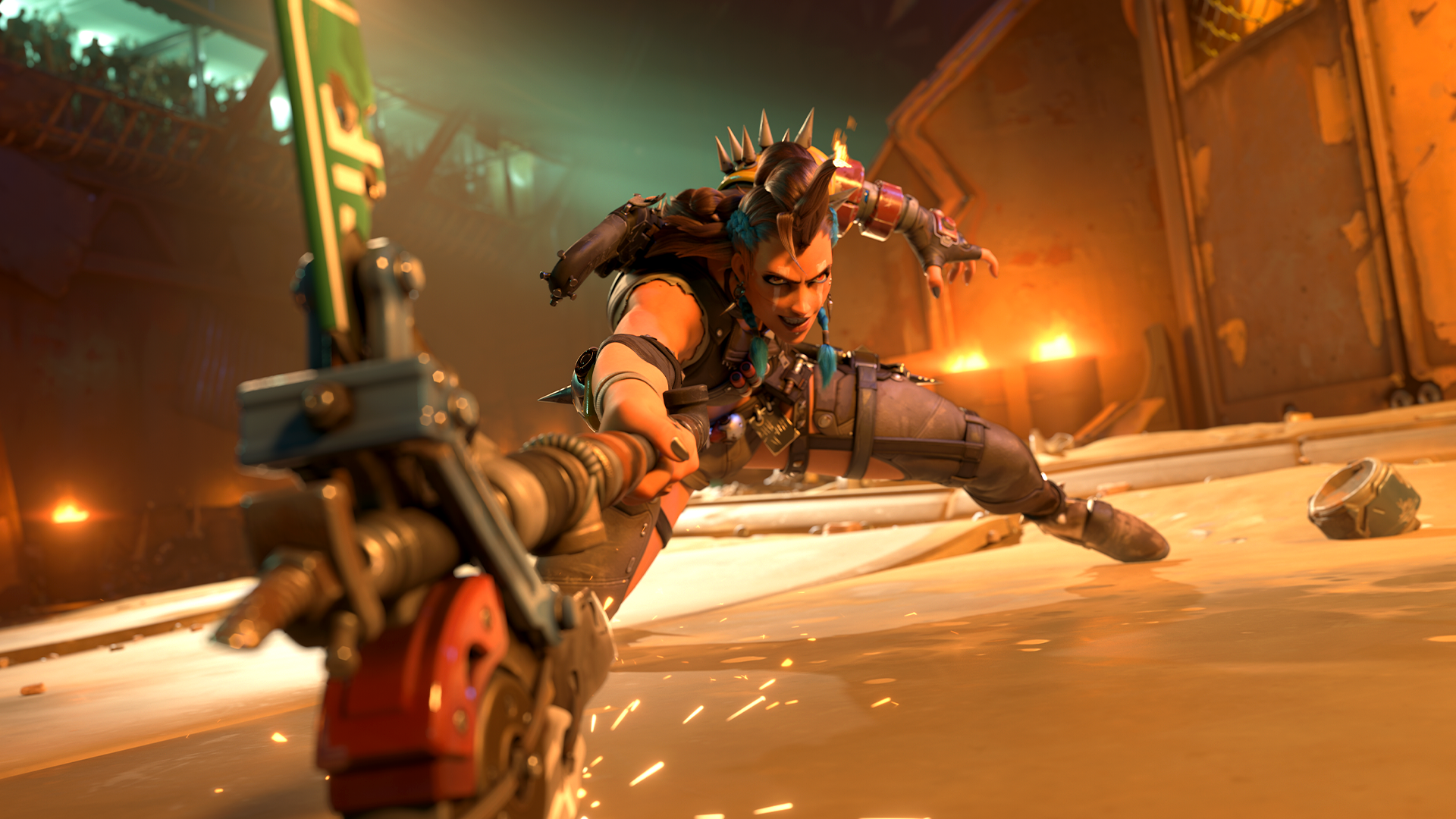 Download Junker Queen Video Game Overwatch 2 HD Wallpaper