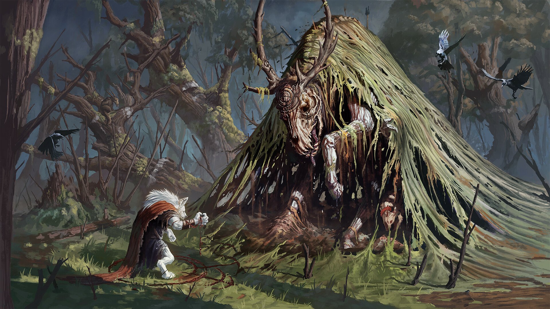 Download Fantasy Creature HD Wallpaper by Minard Maxime