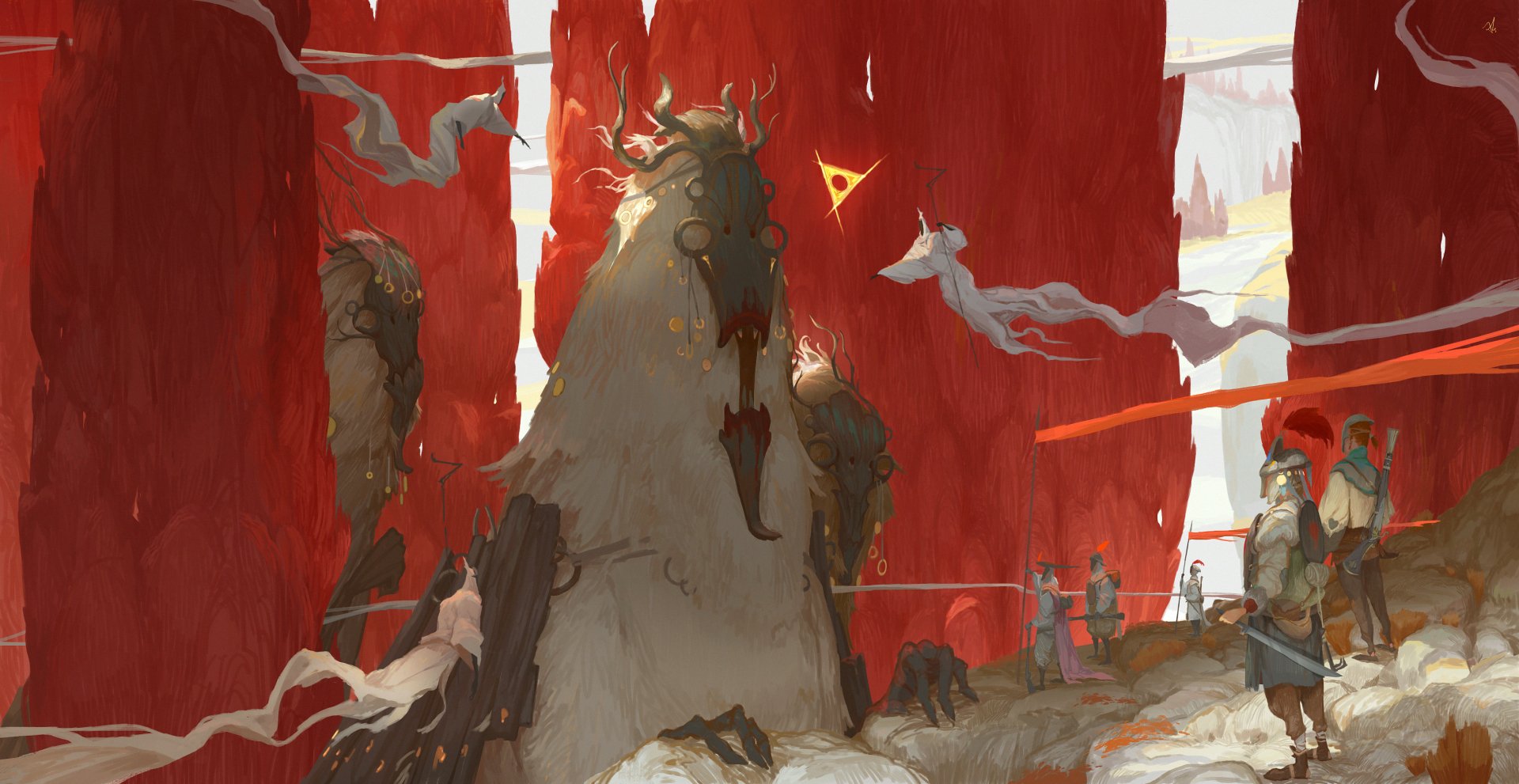 Download Fantasy Creature HD Wallpaper by Claud Z