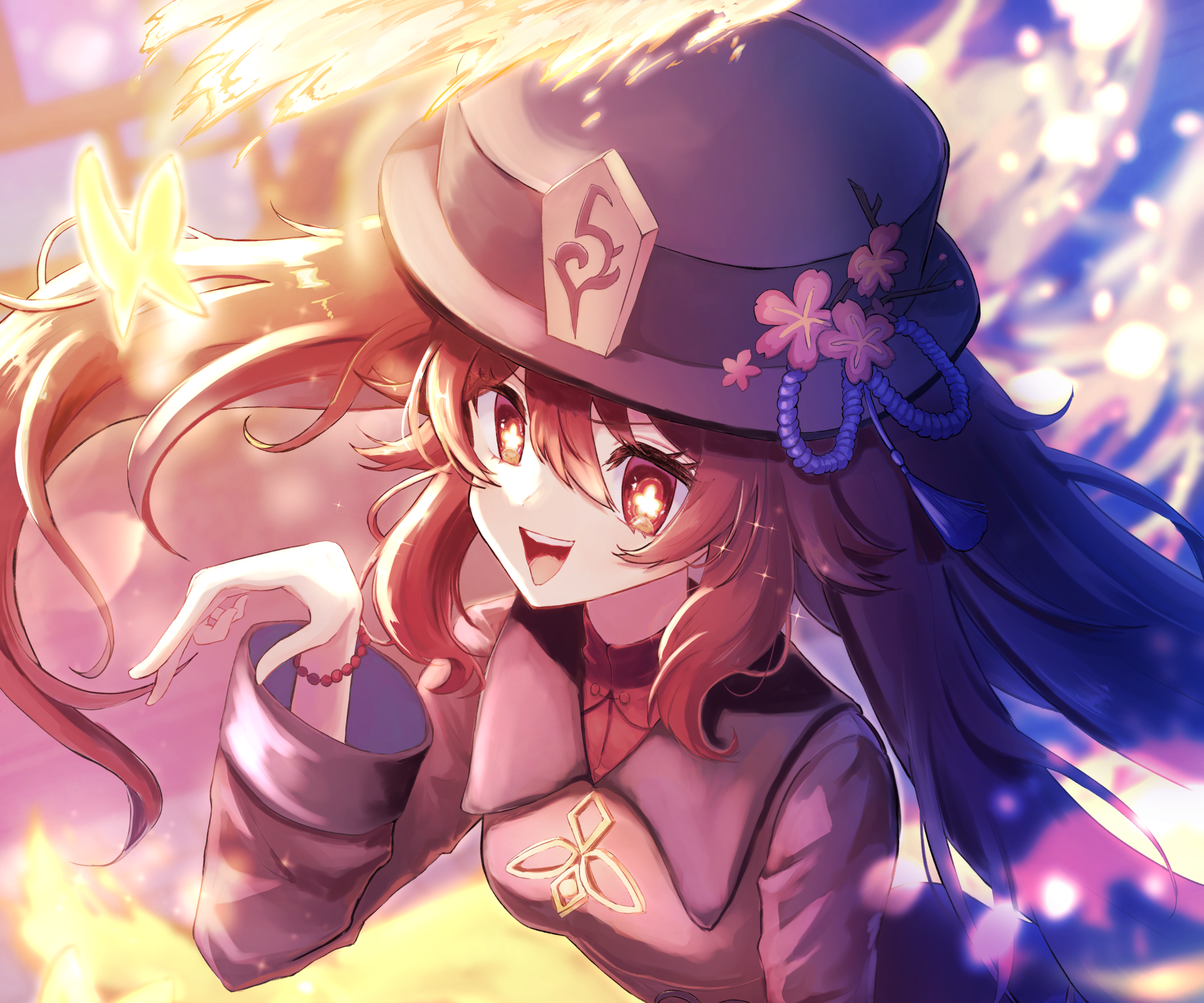 Download Hu Tao Video Game Genshin Impact 4k Ultra HD Wallpaper