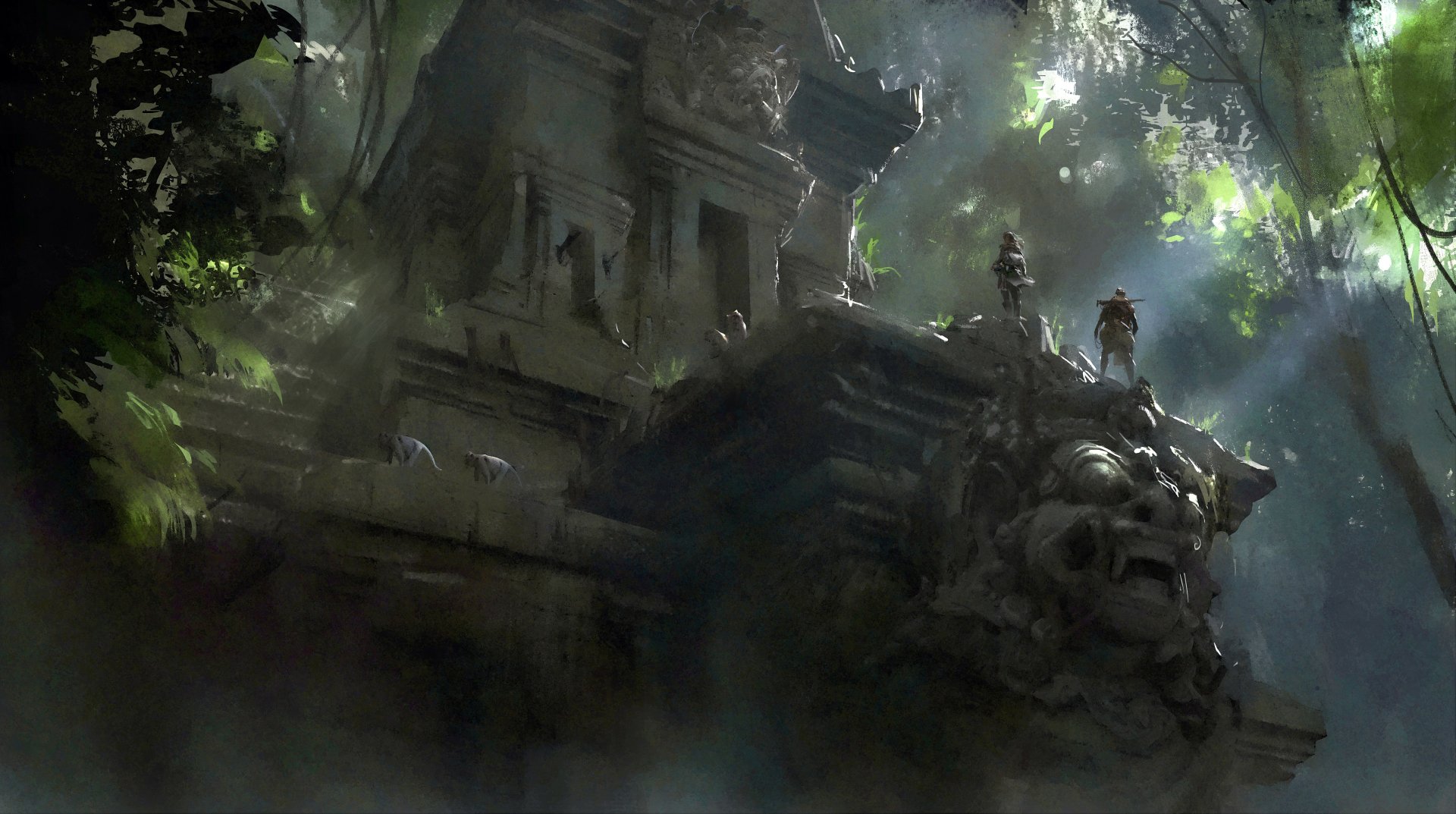 Download Fantasy Exploration HD Wallpaper by Dom Lay