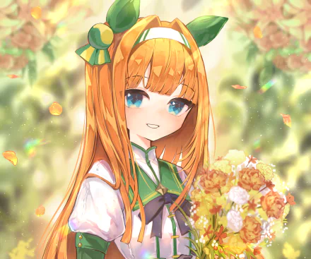 Silence Suzuka Anime Uma Musume: Pretty Derby HD Desktop Wallpaper | Background Image