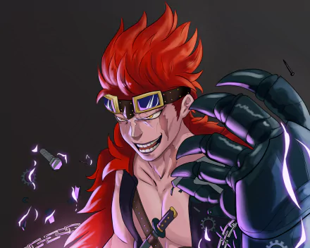 Eustass Kid Anime One Piece HD Desktop Wallpaper | Background Image