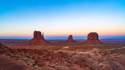 desert nature monument valley HD Desktop Wallpaper | Background Image