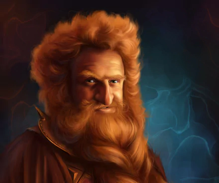 Durin IV TV Show The Lord of the Rings: The Rings of Power HD Desktop Wallpaper | Background Image