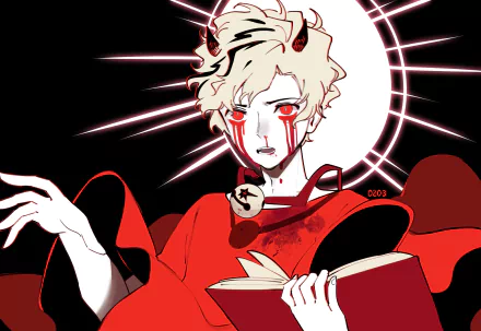 Holostars Astel Leda Anime Virtual Youtuber HD Desktop Wallpaper | Background Image